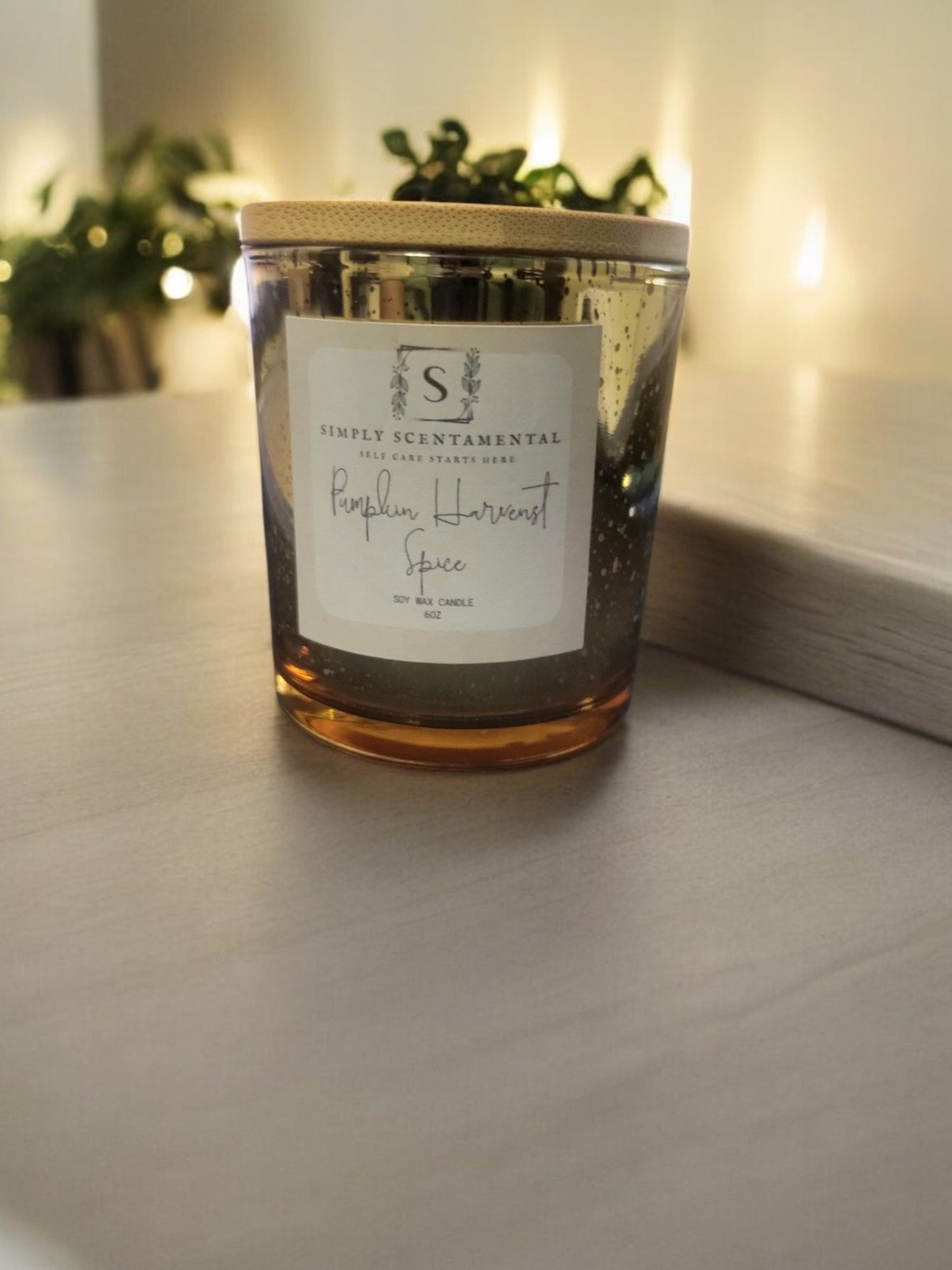 Pumpkin Harvest Spice Soy Candle - Simply Scentamental LLC