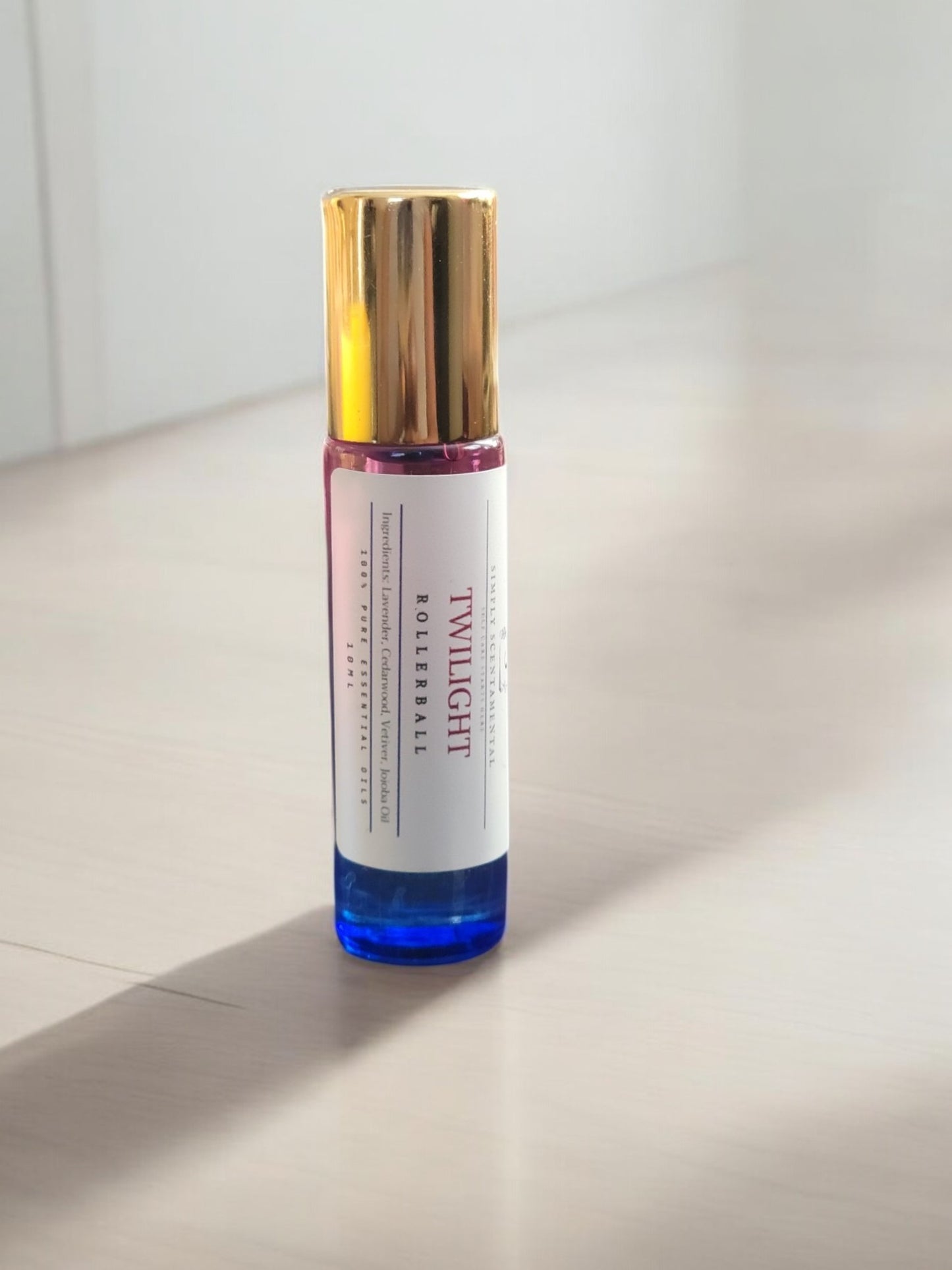 Twilight Aromatherapy Rollerball - 10ml Lavender, Cedarwood & Vetiver - Simply Scentamental LLC
