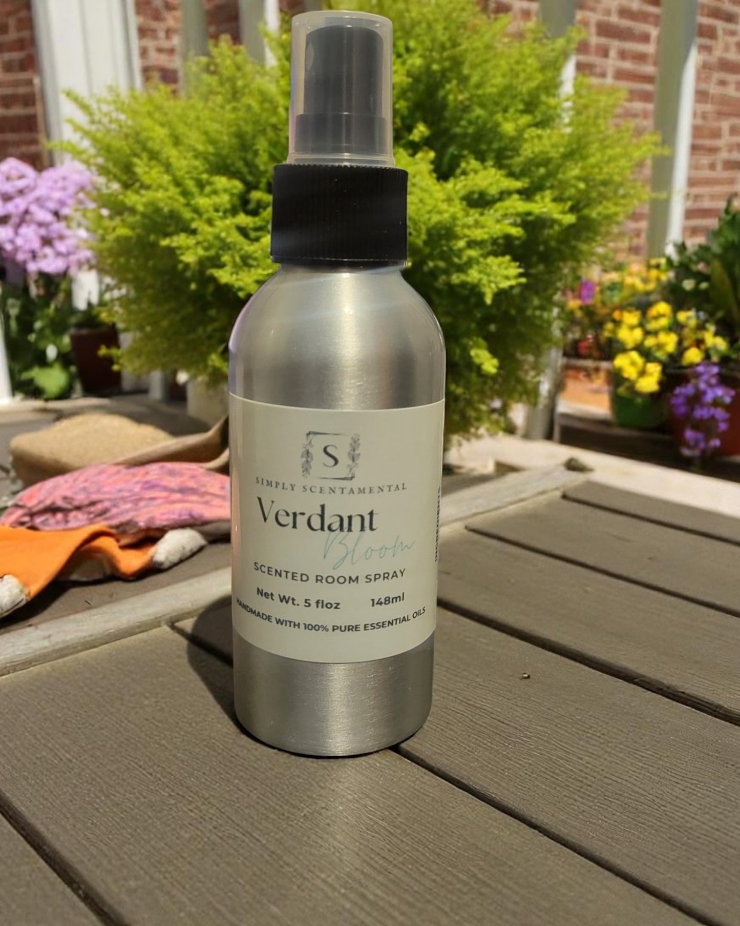 Verdant Bloom Room & Linen Spray– Fresh Botanical Scent
