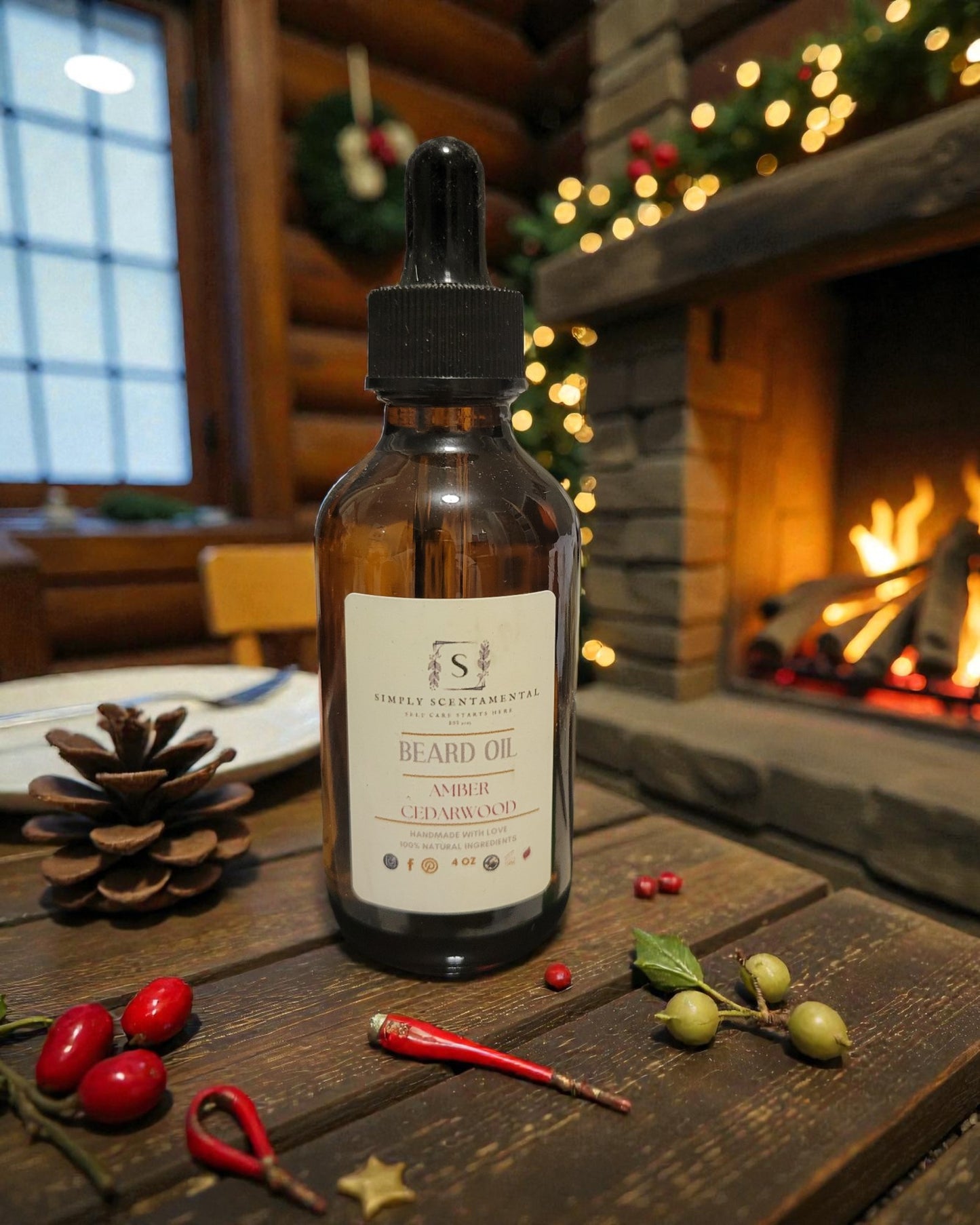 Amber Line Beard Oil Collection