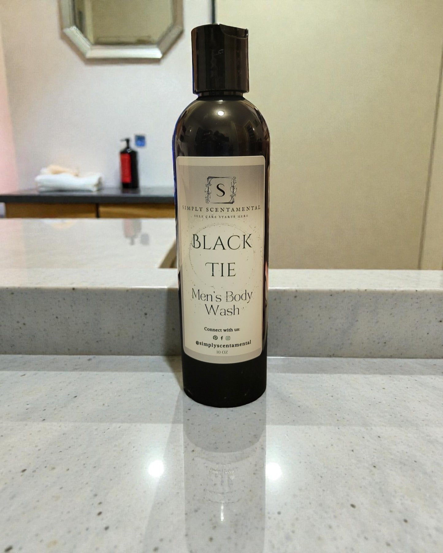 Black Tie Men's Body Wash