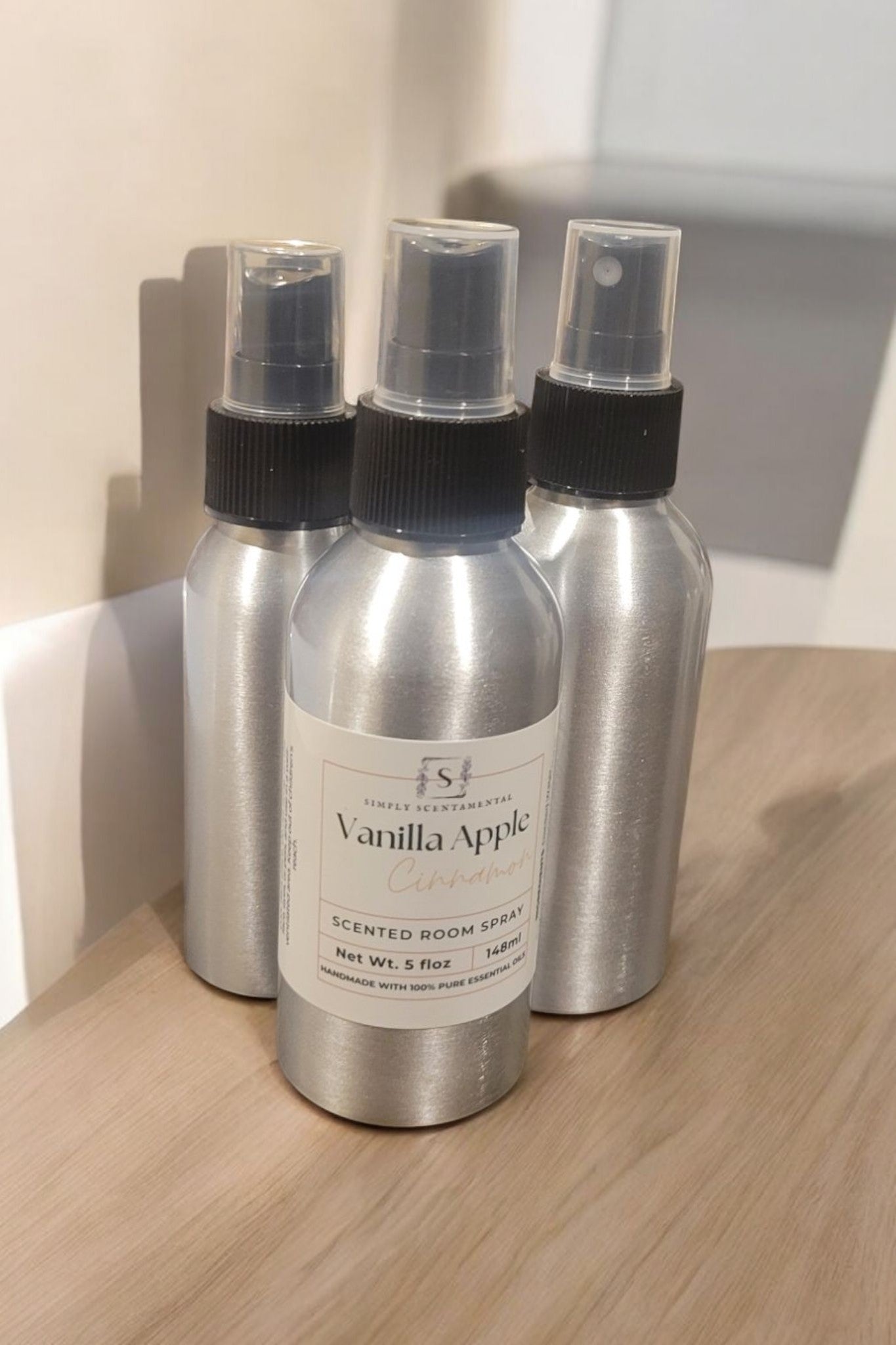 Vanilla Apple Cinnamon Room Spray - 5 OZ - Simply Scentamental LLC