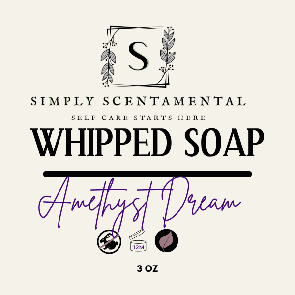 Amethyst Dream Whipped Soap
