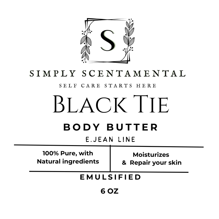 Black Tie Men's Body Butter