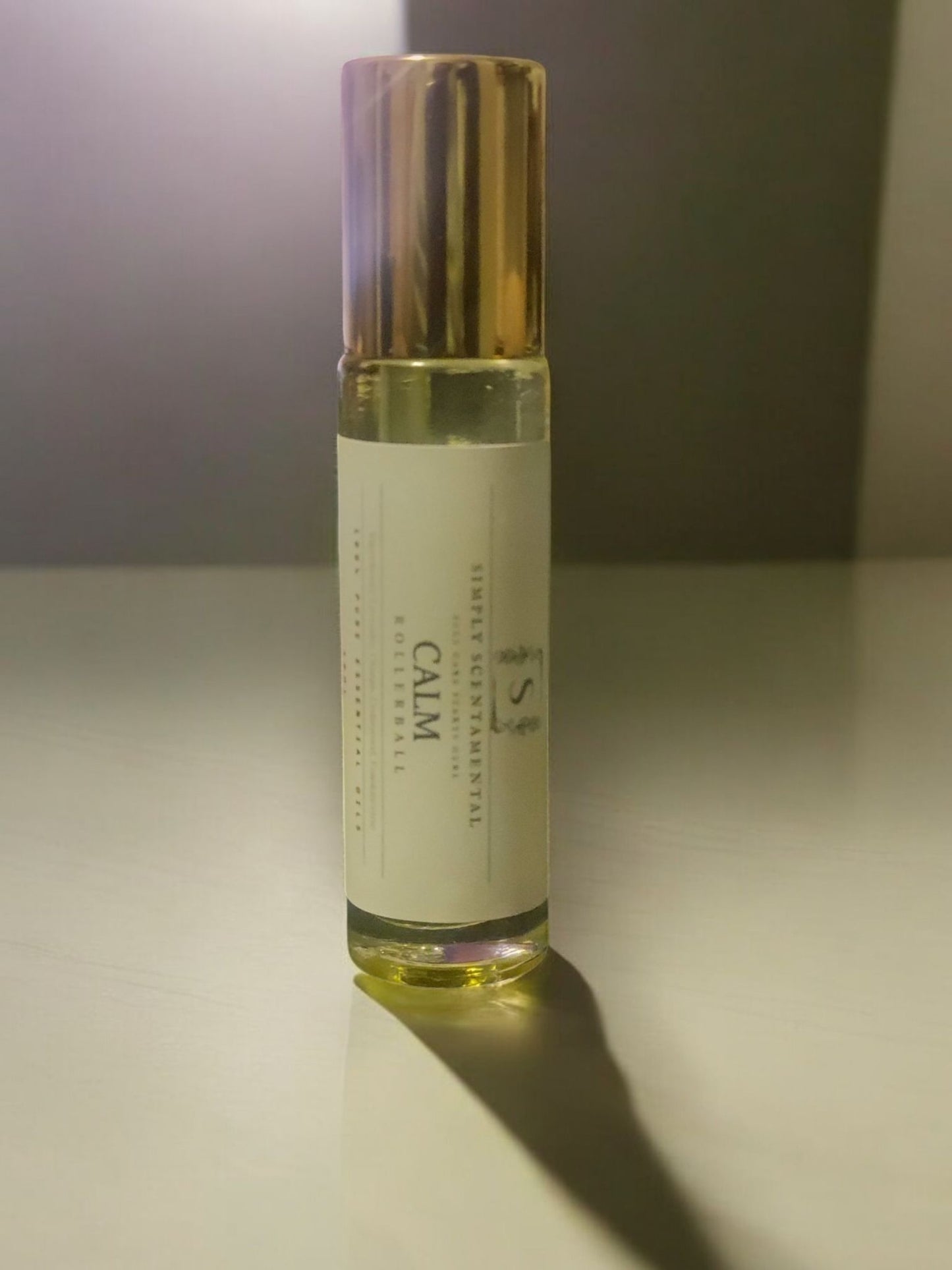 Calm Aromatherapy Rollerball 10ml - Lavender, Orange, Cedarwood & Frankincense - Simply Scentamental LLC