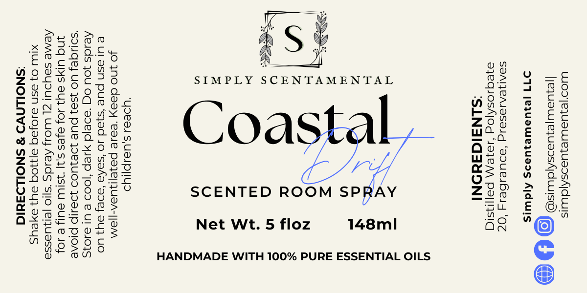 Coastal Drift Room Spray