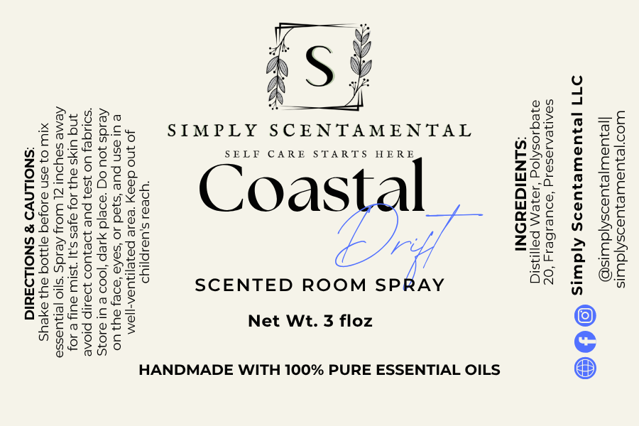Coastal Drift Room Spray