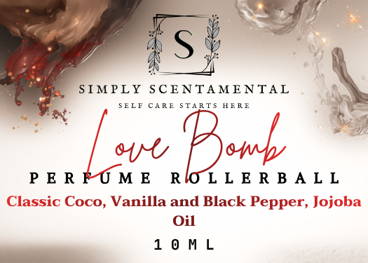 Love Bomb Perfume Rollerball, 10ml