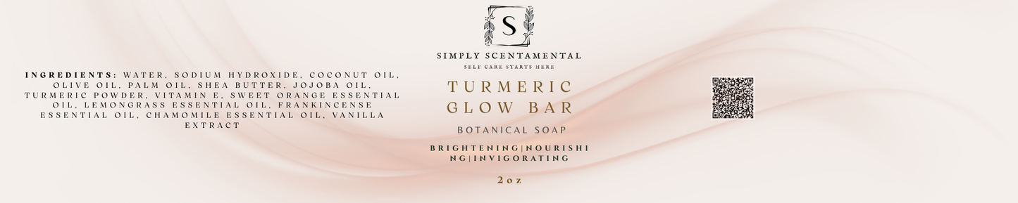 Turmeric Glow Bar, 2 oz