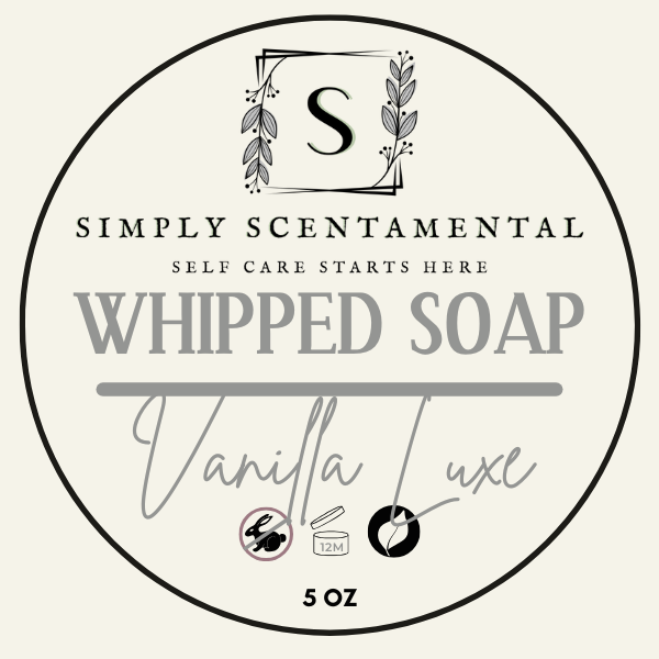 Vanilla Luxe Whipped Soap