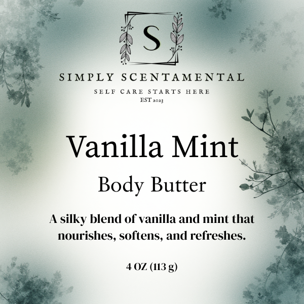 Vanilla Mint Body Butter