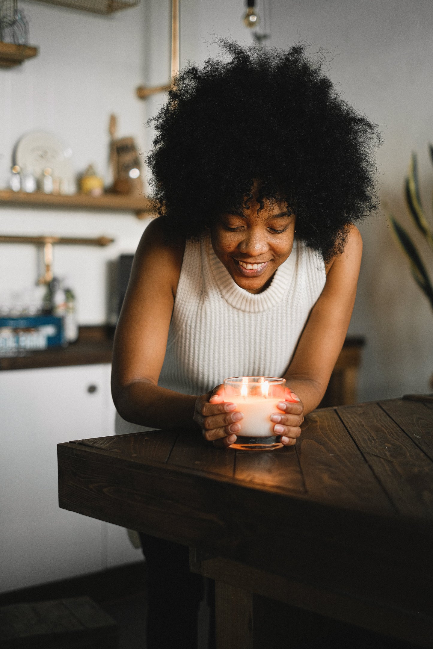 Frosted Forest Soy Candle - Crisp Wintergreen, Fir & Cedarwood Blend - Simply Scentamental LLC