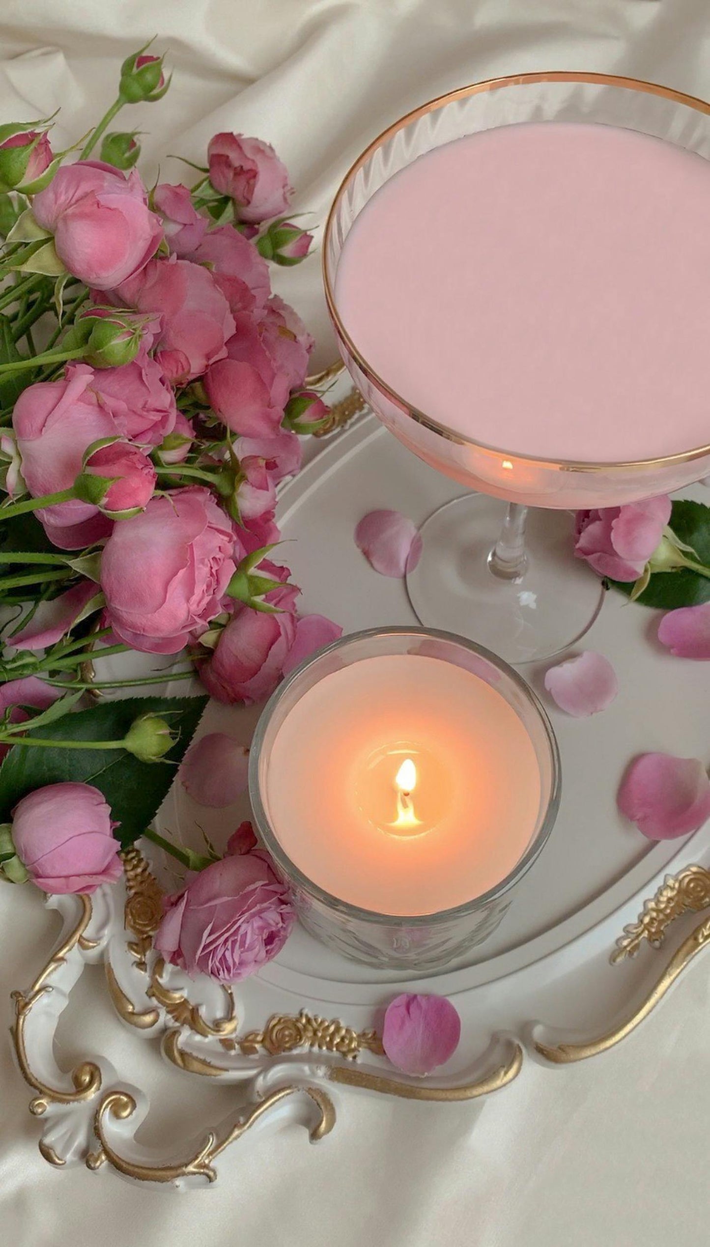 Rose Bouquet Soy Candle