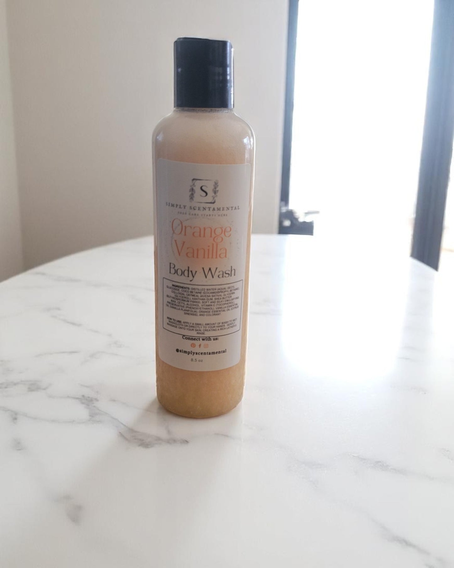 🍊 Orange Vanilla Body Wash