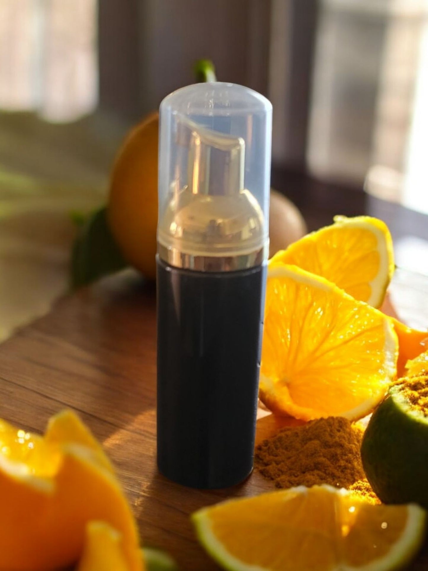 Orange Turmeric Foaming Face Wash