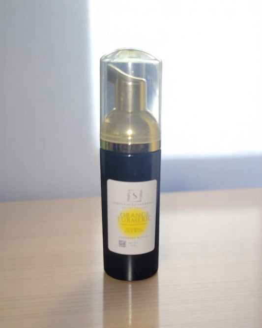 Orange Turmeric Foaming Face Wash