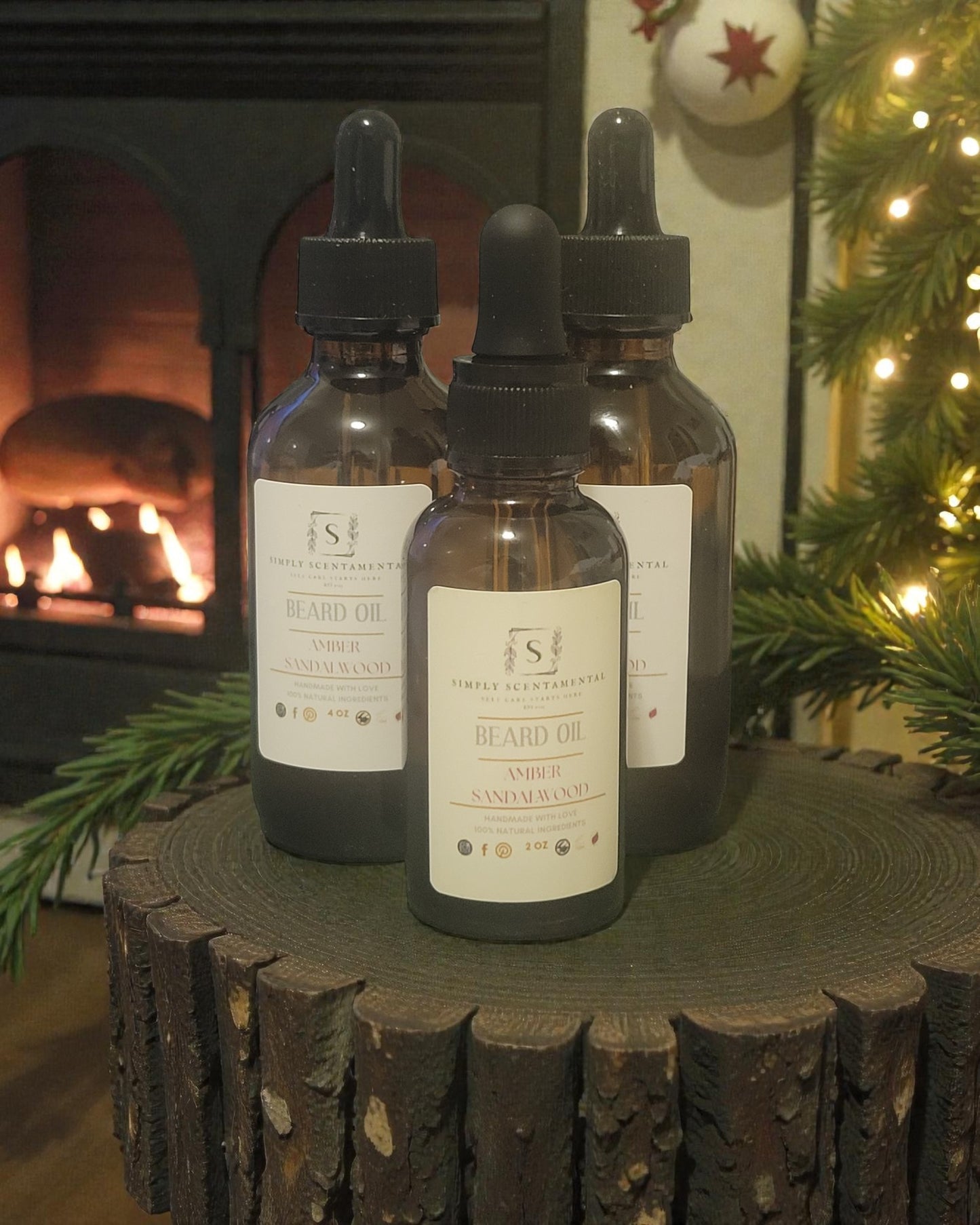 Amber Line Beard Oil Collection