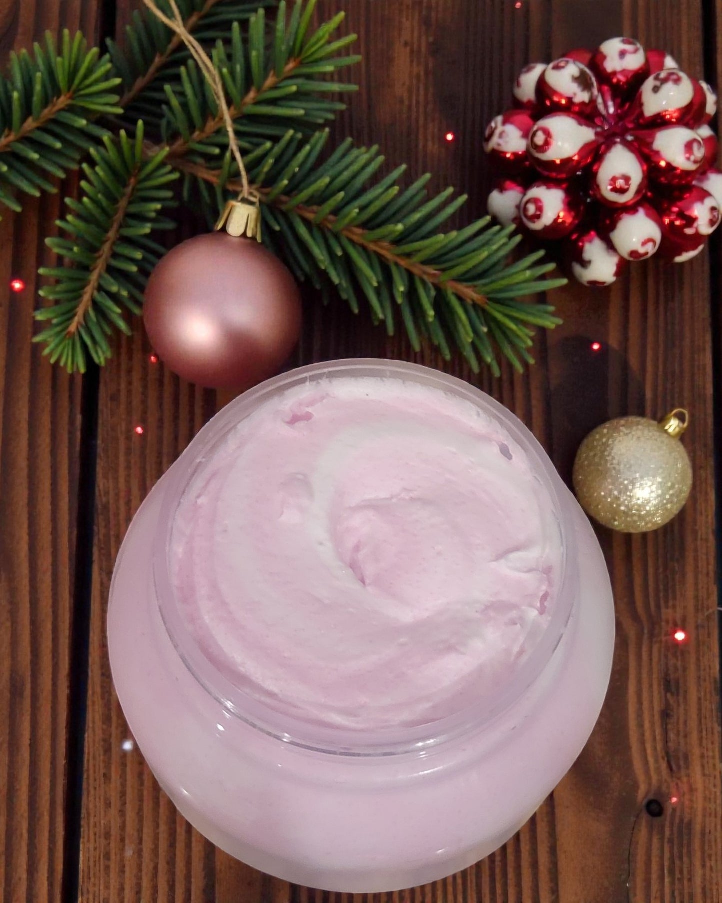 Candy Apple Foaming Whipped Sugar Scrub w/ Jojoba Beads