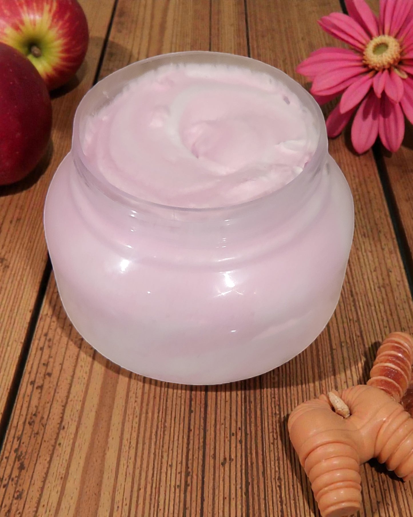 Candy Apple Foaming Whipped Sugar Scrub w/ Jojoba Beads