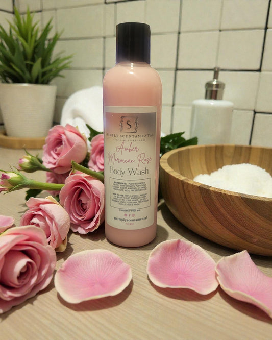 Amber Romance Moroccan Rose Body Wash - 9.5 oz