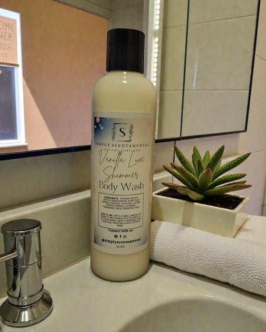 Vanilla Luxe Shimmer Body Wash
