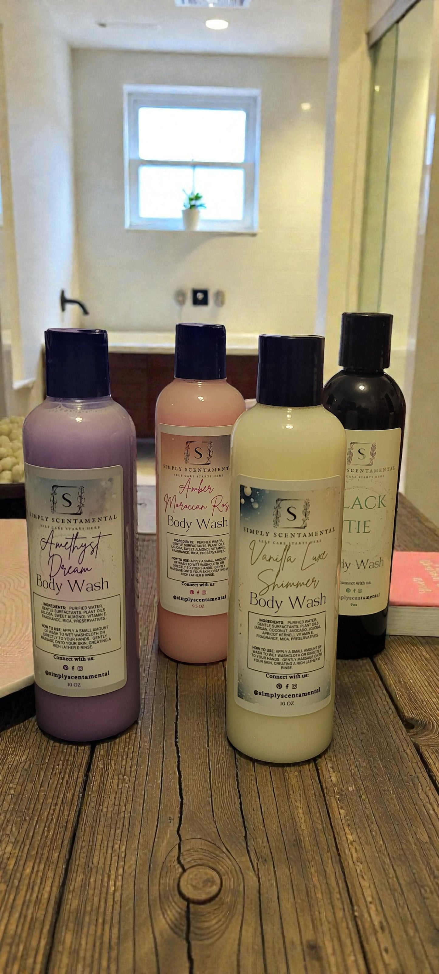 Vanilla Luxe Shimmer Body Wash