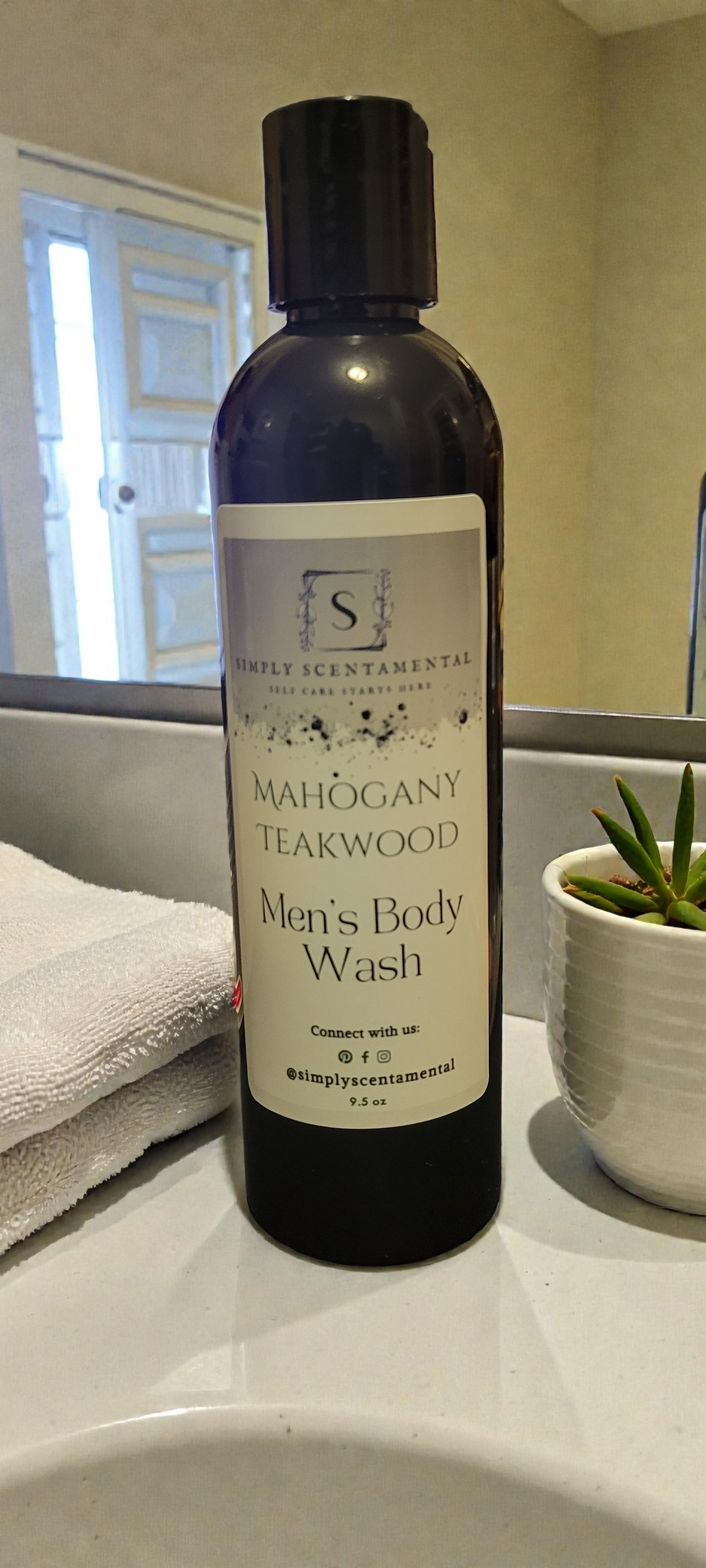 Black Tie Men's Body Wash