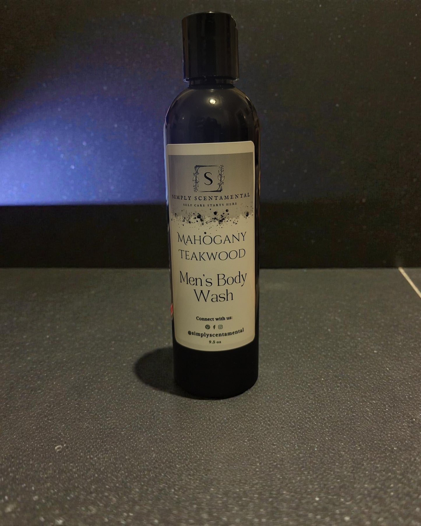 Mahogany Teakwood Men's Body Wash