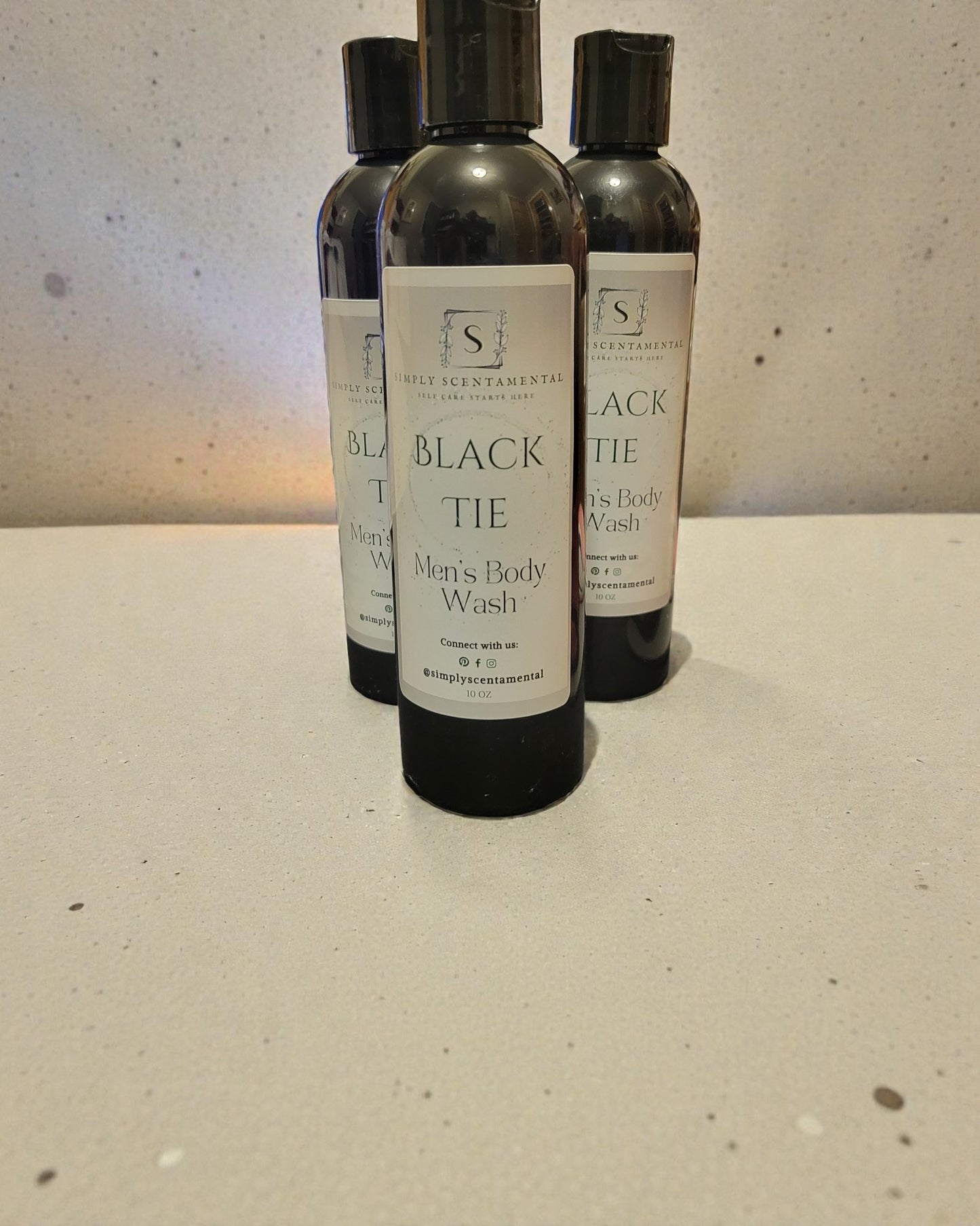 Black Tie Men's Body Wash