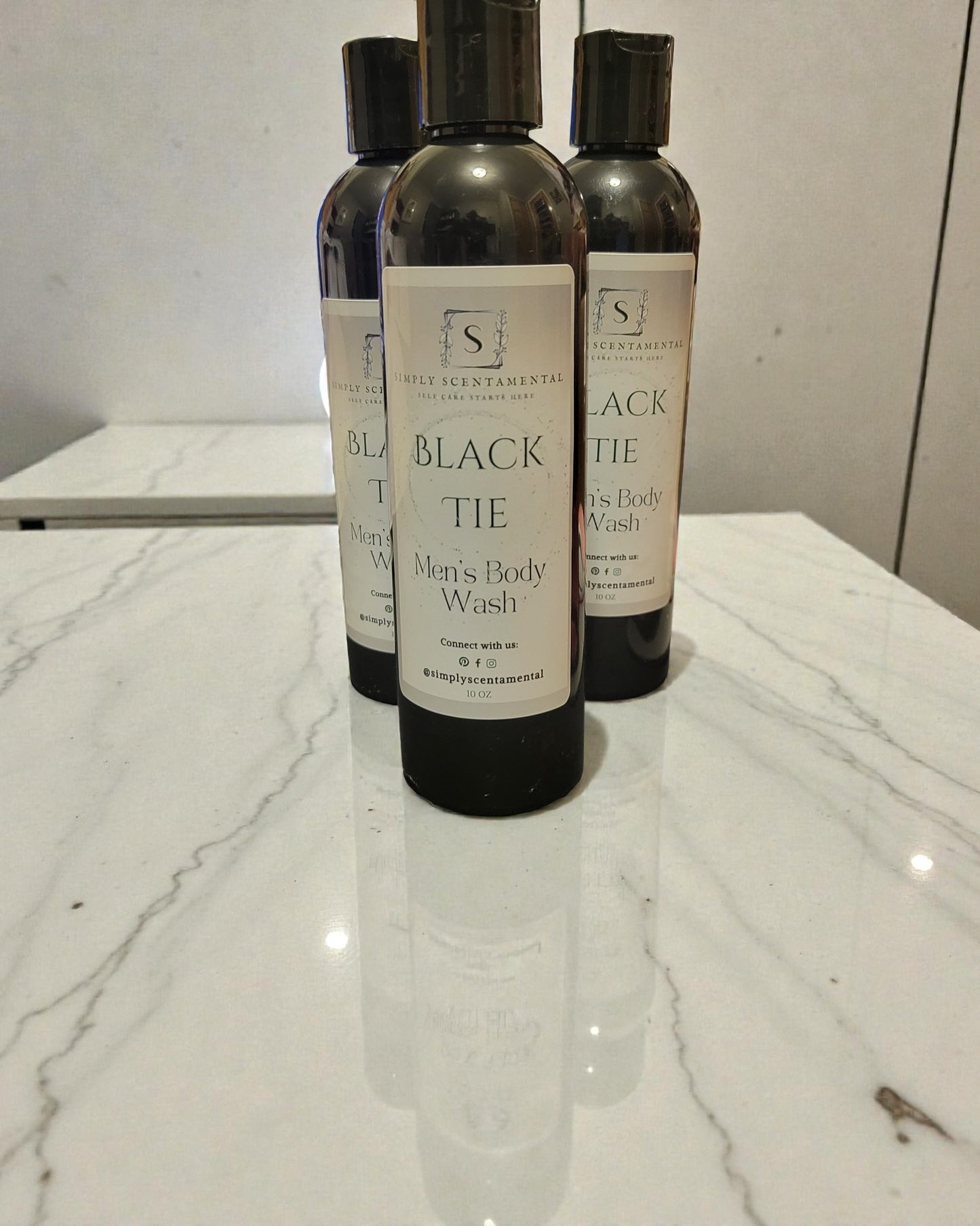 Black Tie Men's Body Wash