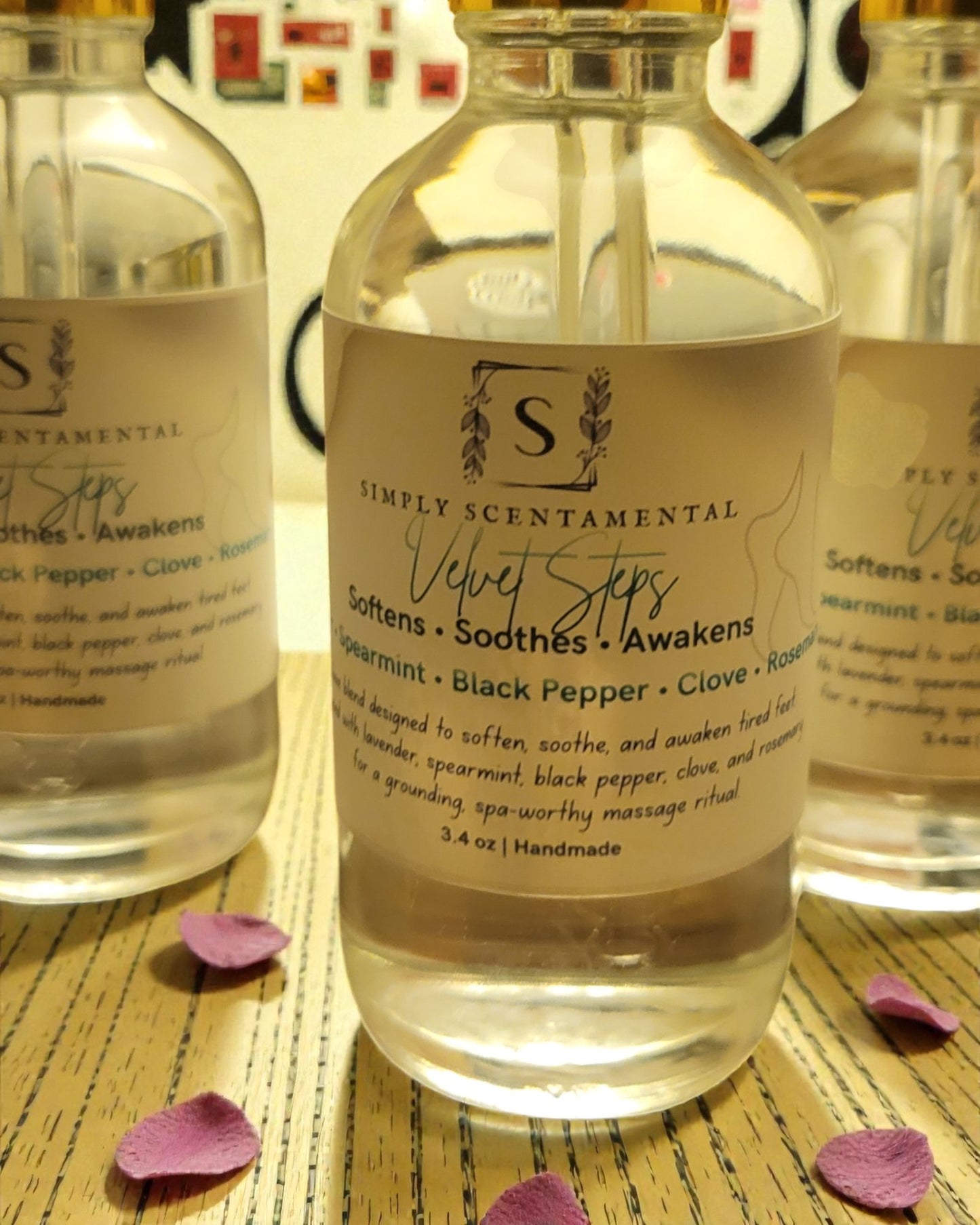Velvet Steps – Warming Foot Ritual Massage Oil