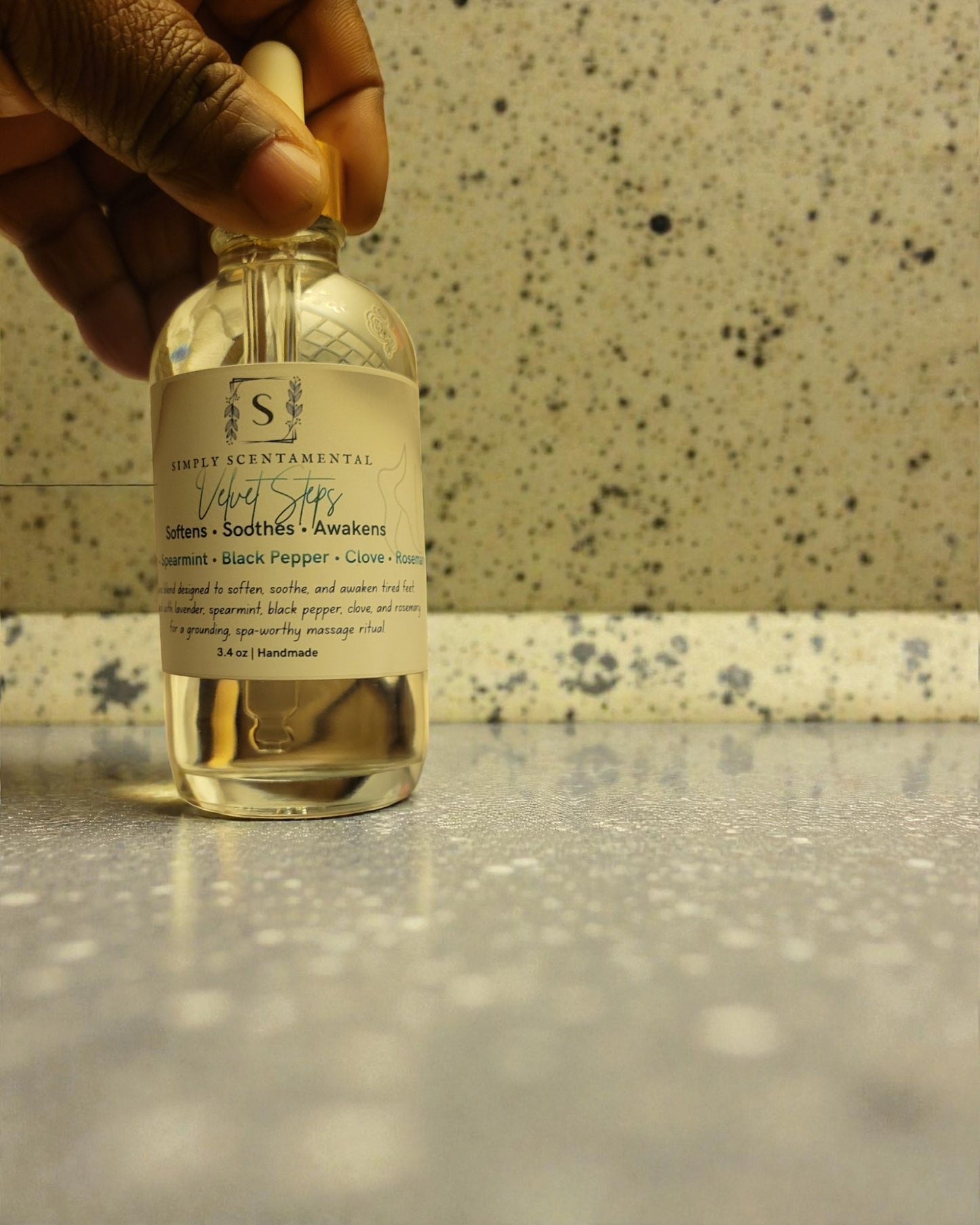Velvet Steps – Warming Foot Ritual Massage Oil