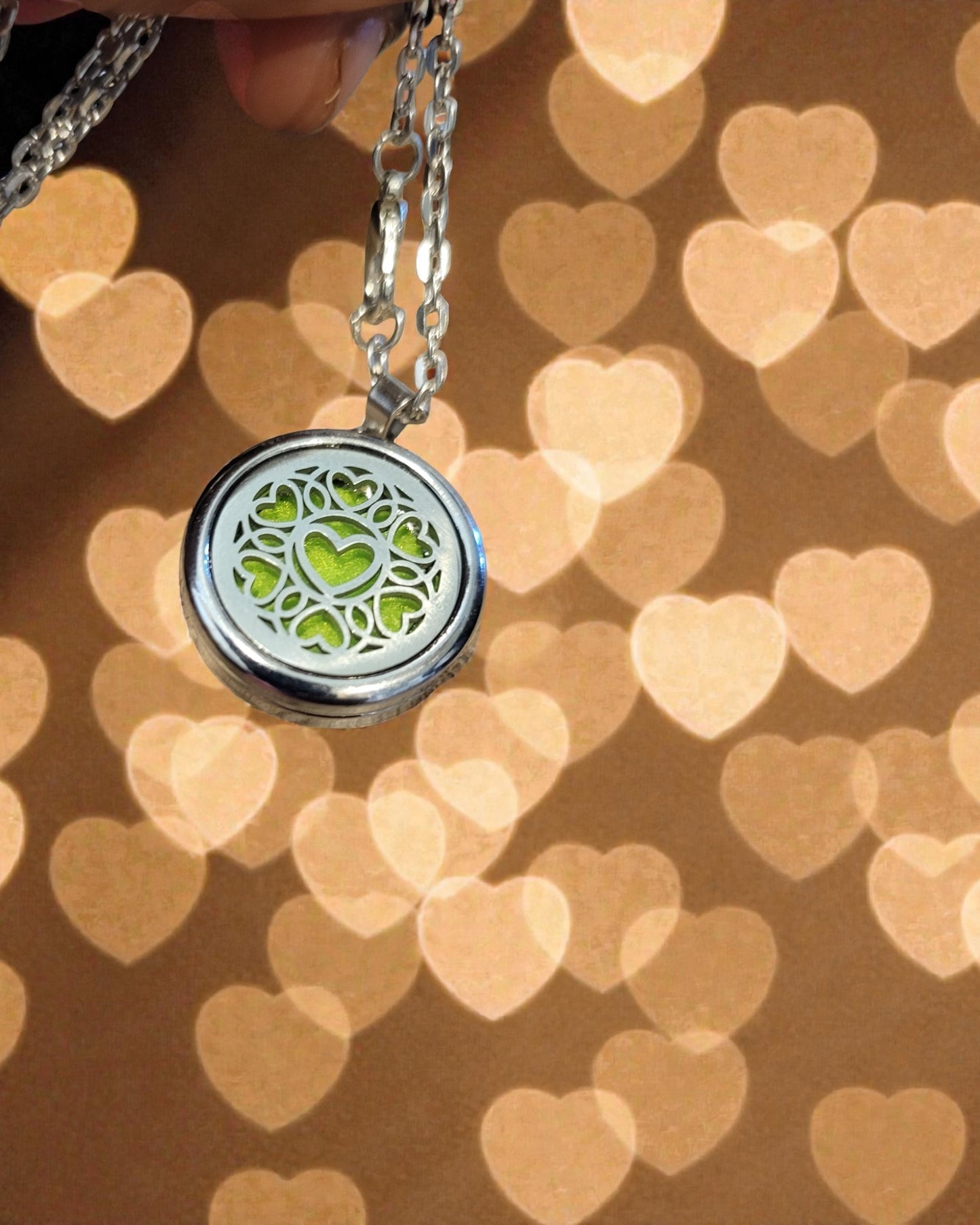 Aromatherapy Diffuser Pendant Necklace | Essential Oil Lockets