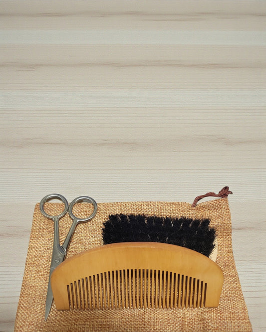 Brush Comb & Trimmer Set - Complete Grooming Kit