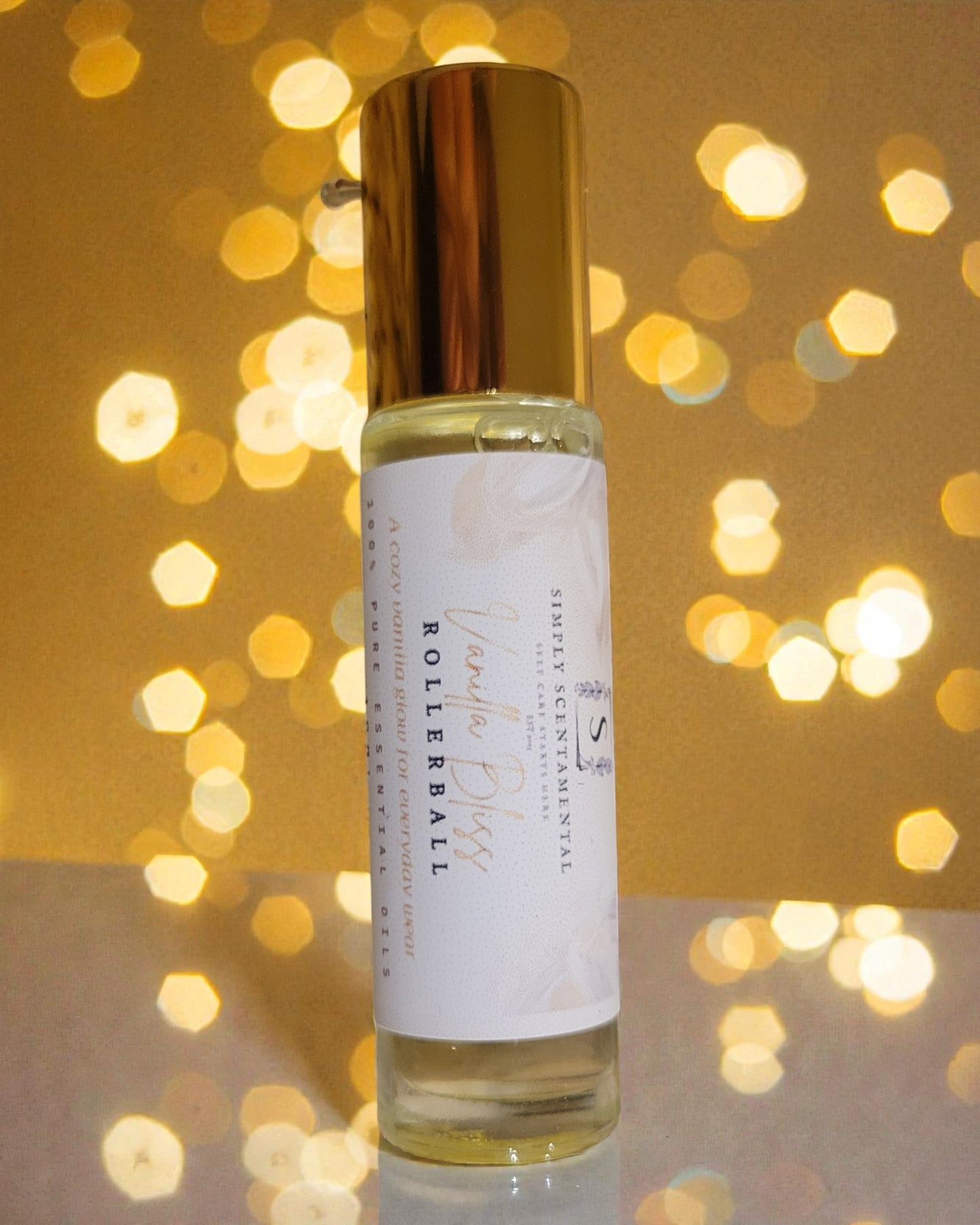 Vanilla Rollerball – Warm Vanilla Fragrance Oil (10ml)