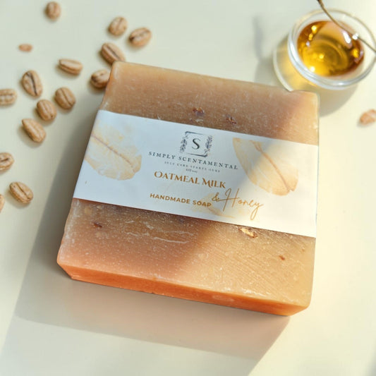 Oatmeal Milk & Honey Handmade Soap