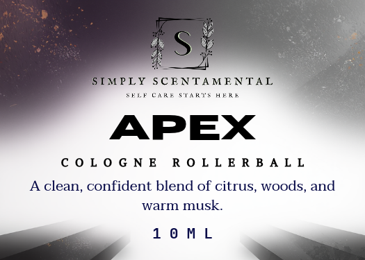 Apex Cologne Rollerball, 10ml
