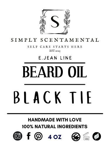 E Jean Line Beard Oil Collection