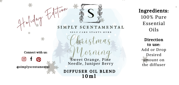 Holiday Diffuser Blends