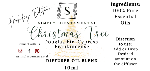 Holiday Diffuser Blends