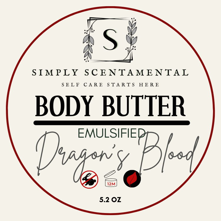 🐉 Dragon Blood Emulsified Body Butter 🔥