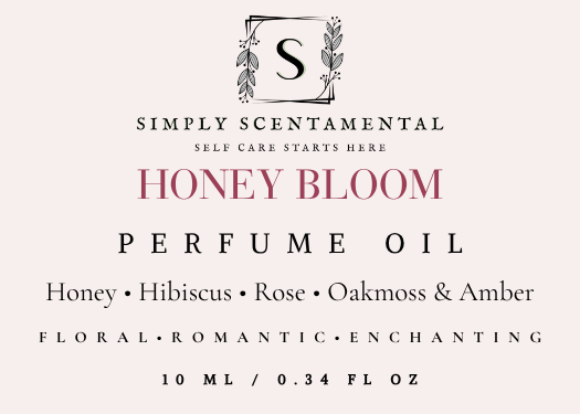 Honey Bloom Perfume Rollerball, 10ml