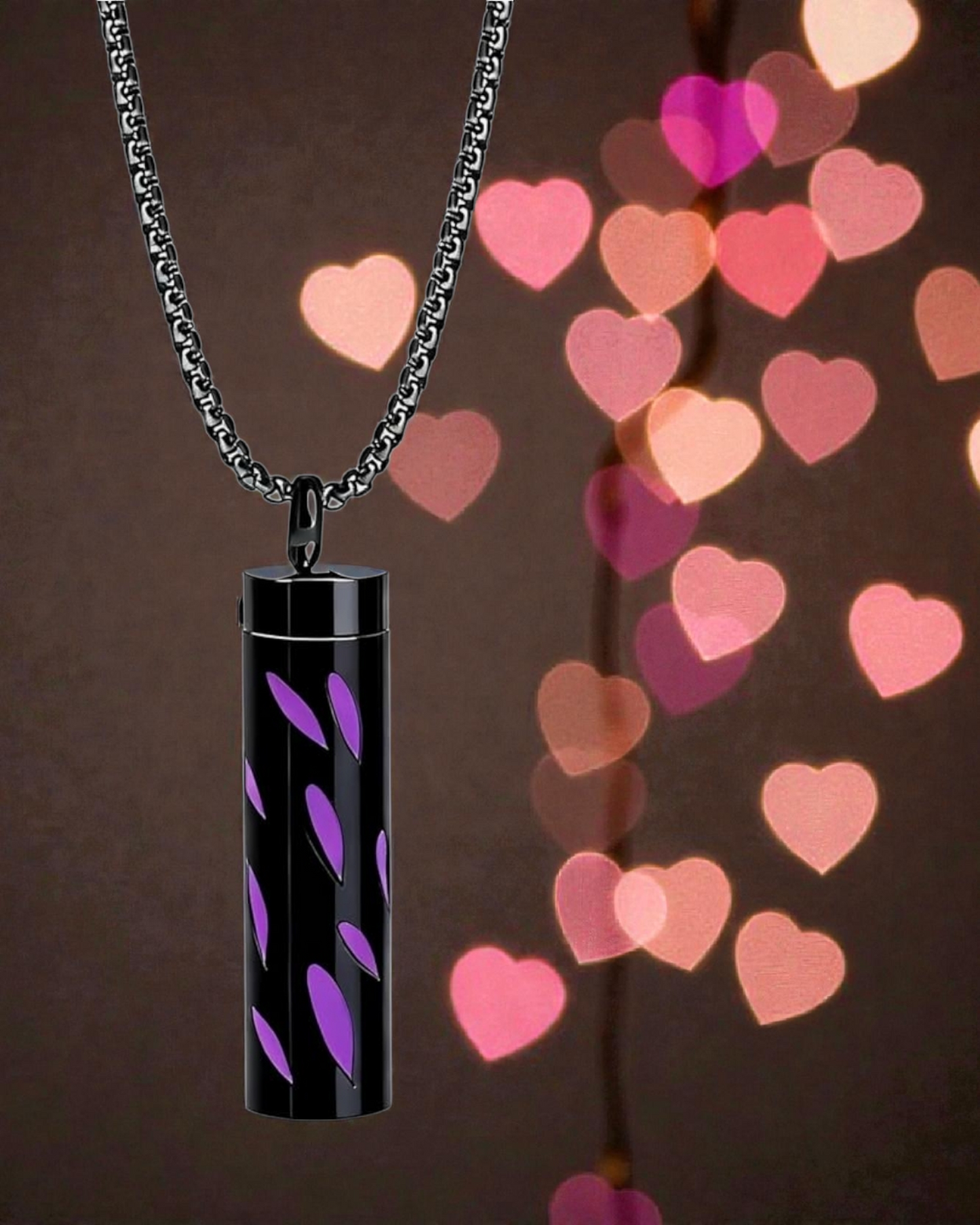 Aromatherapy Diffuser Necklace | Essential Oil Locket Pendant