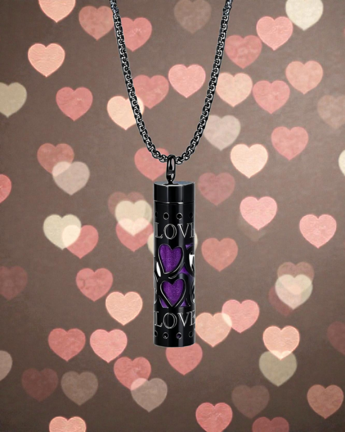 Aromatherapy Diffuser Necklace | Essential Oil Locket Pendant