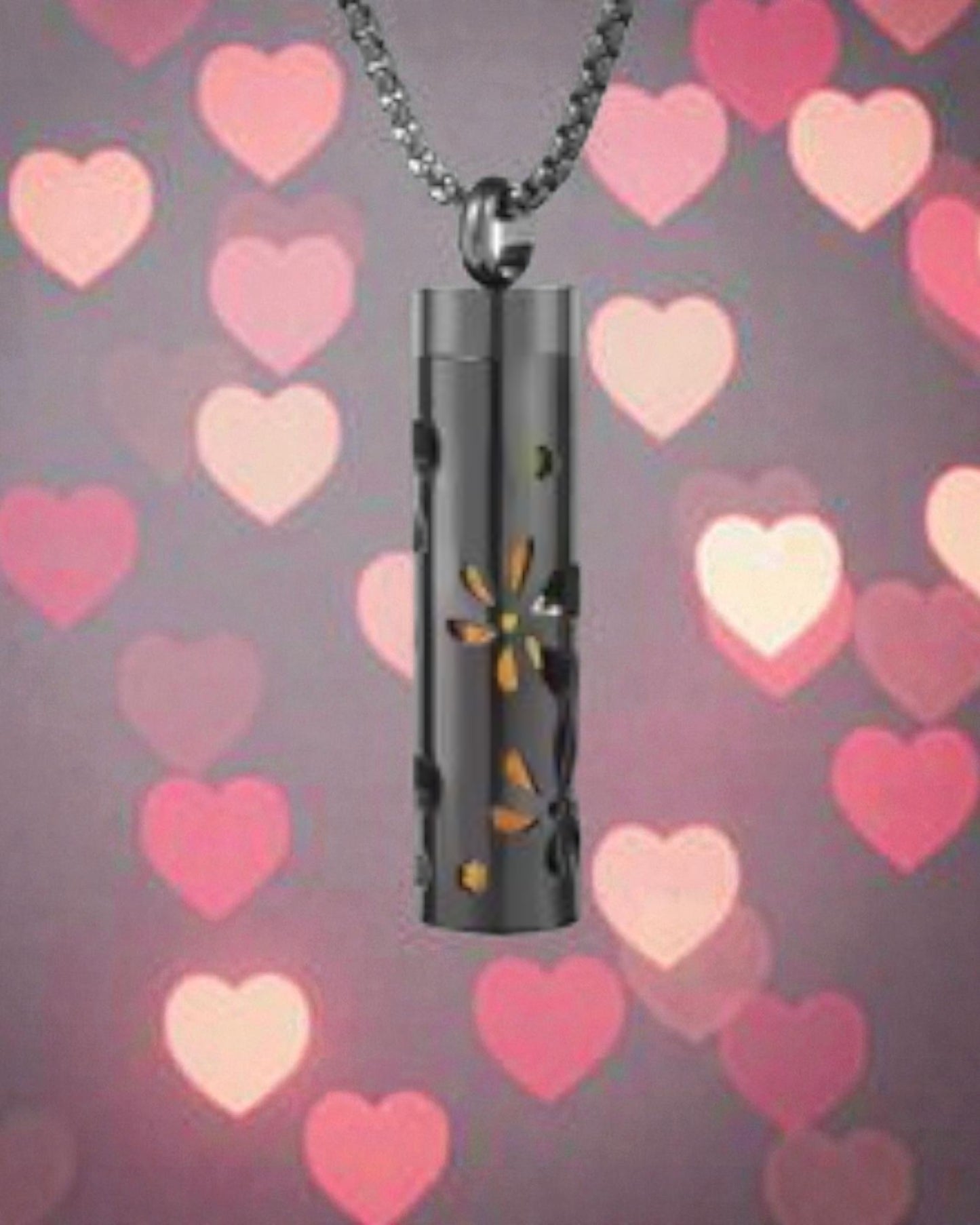 Aromatherapy Diffuser Necklace | Essential Oil Locket Pendant