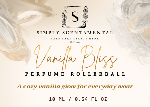 Vanilla Bliss Perfume Rollerball, 10ml