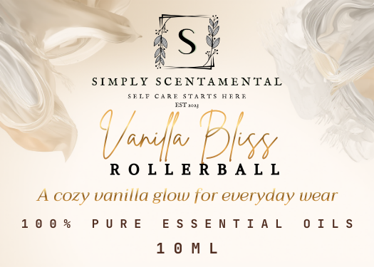 Vanilla Rollerball – Warm Vanilla Fragrance Oil (10ml)