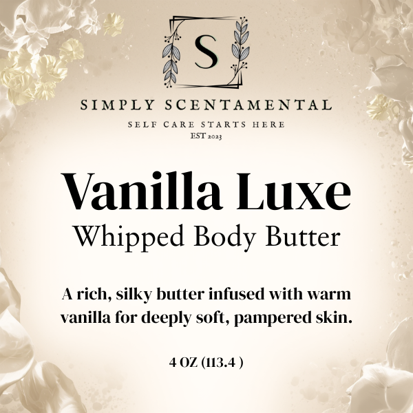 Vanilla Luxe Whipped Body Butter