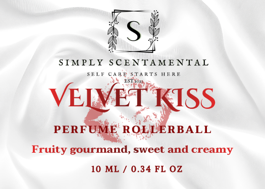 Velvet Kiss Perfume Rollerball, 10ml
