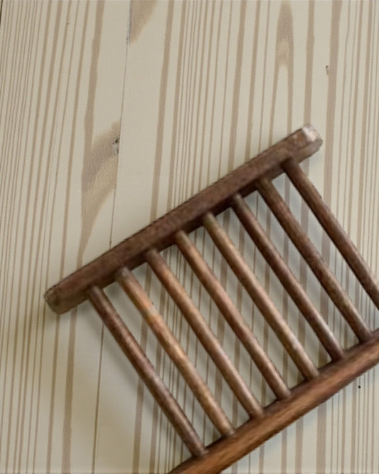 Wooden Soap Dish - Natural Bamboo Soap Holder